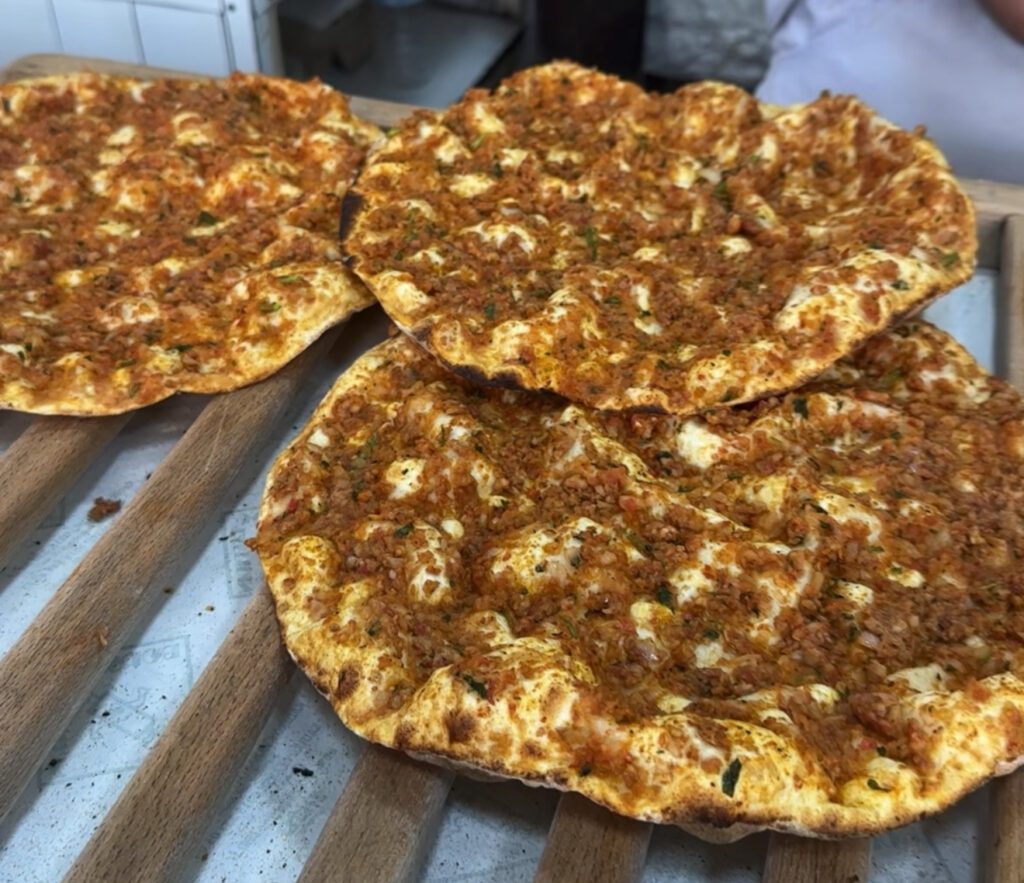 Lahmacun Istanbul Turkey Mediterranean Healthy Living Street Food