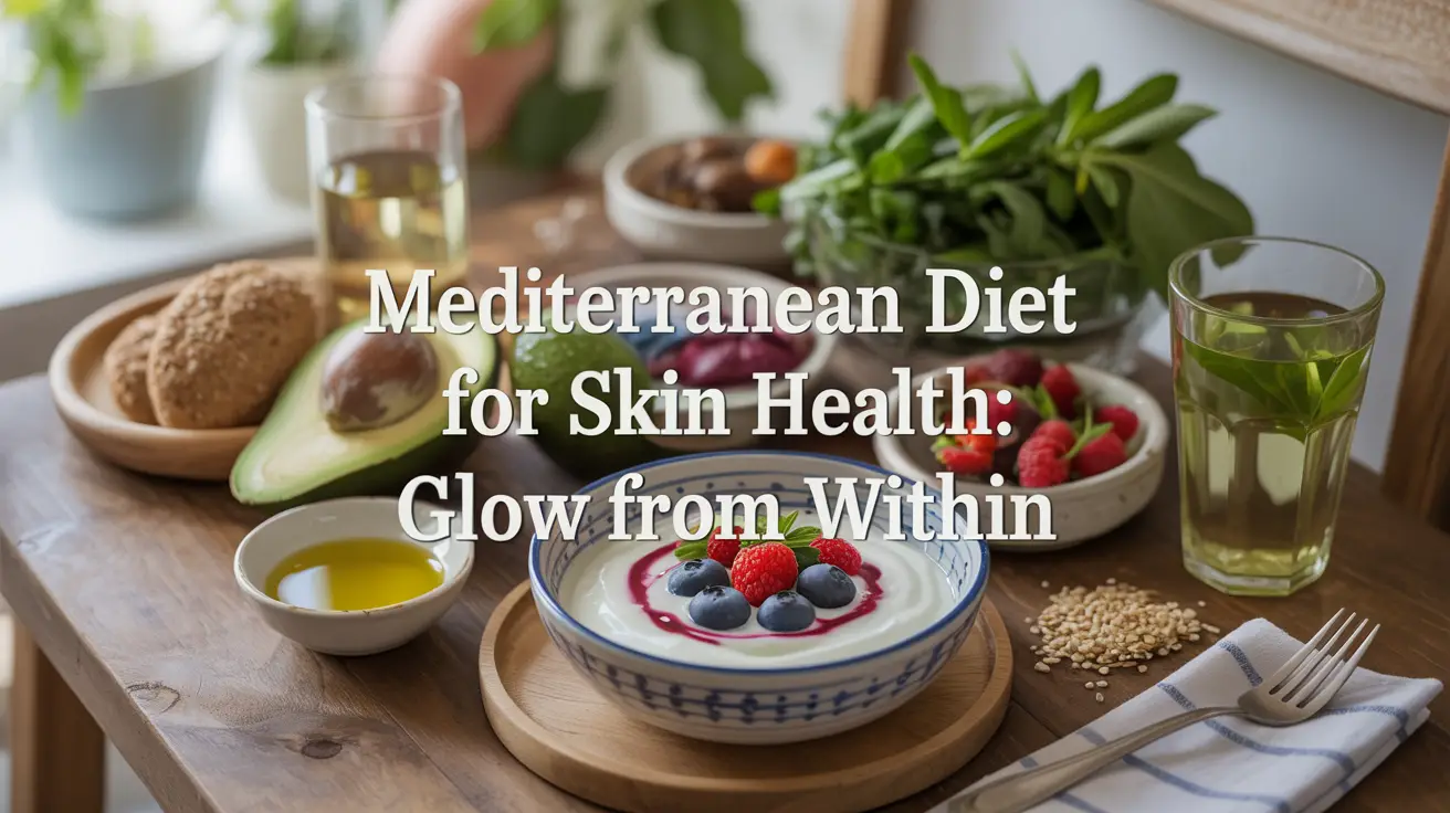 Mediterranean diet for skin health