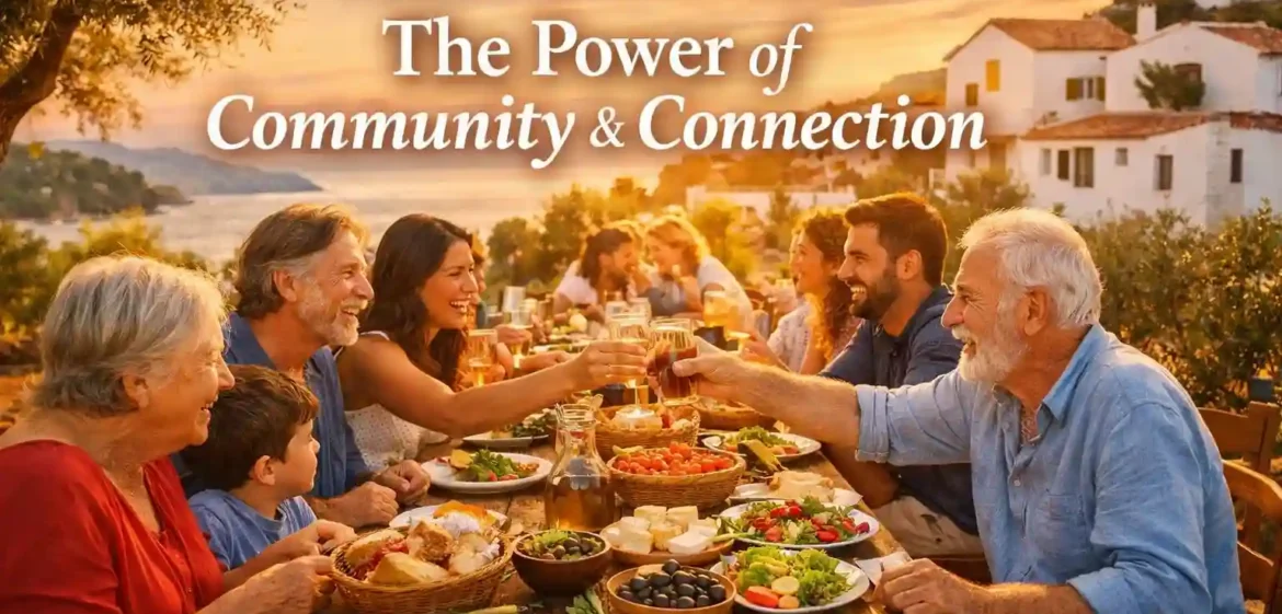 Community and Connection in Mediterranean Wellness