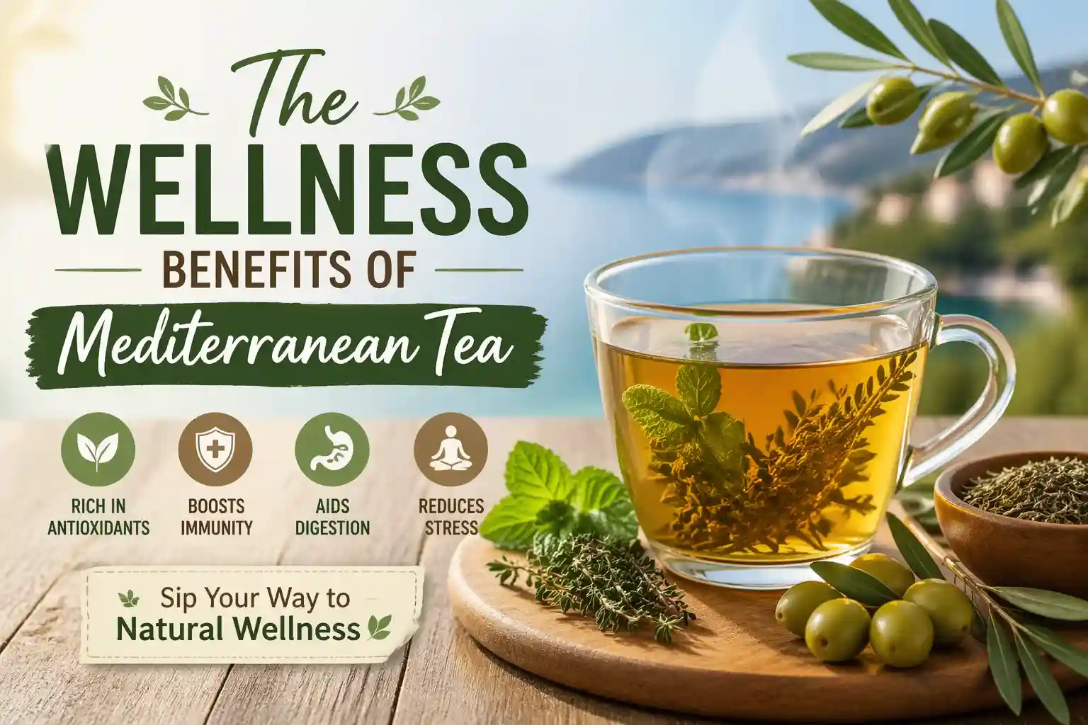 Mediterranean tea wellness