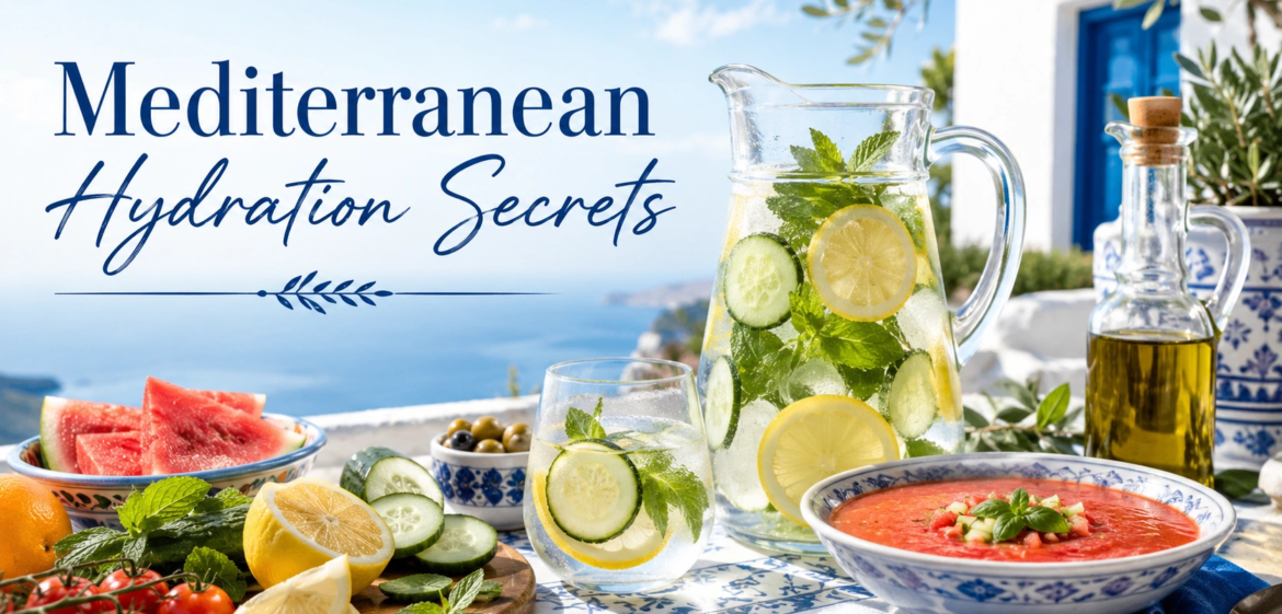 Mediterranean diet hydration