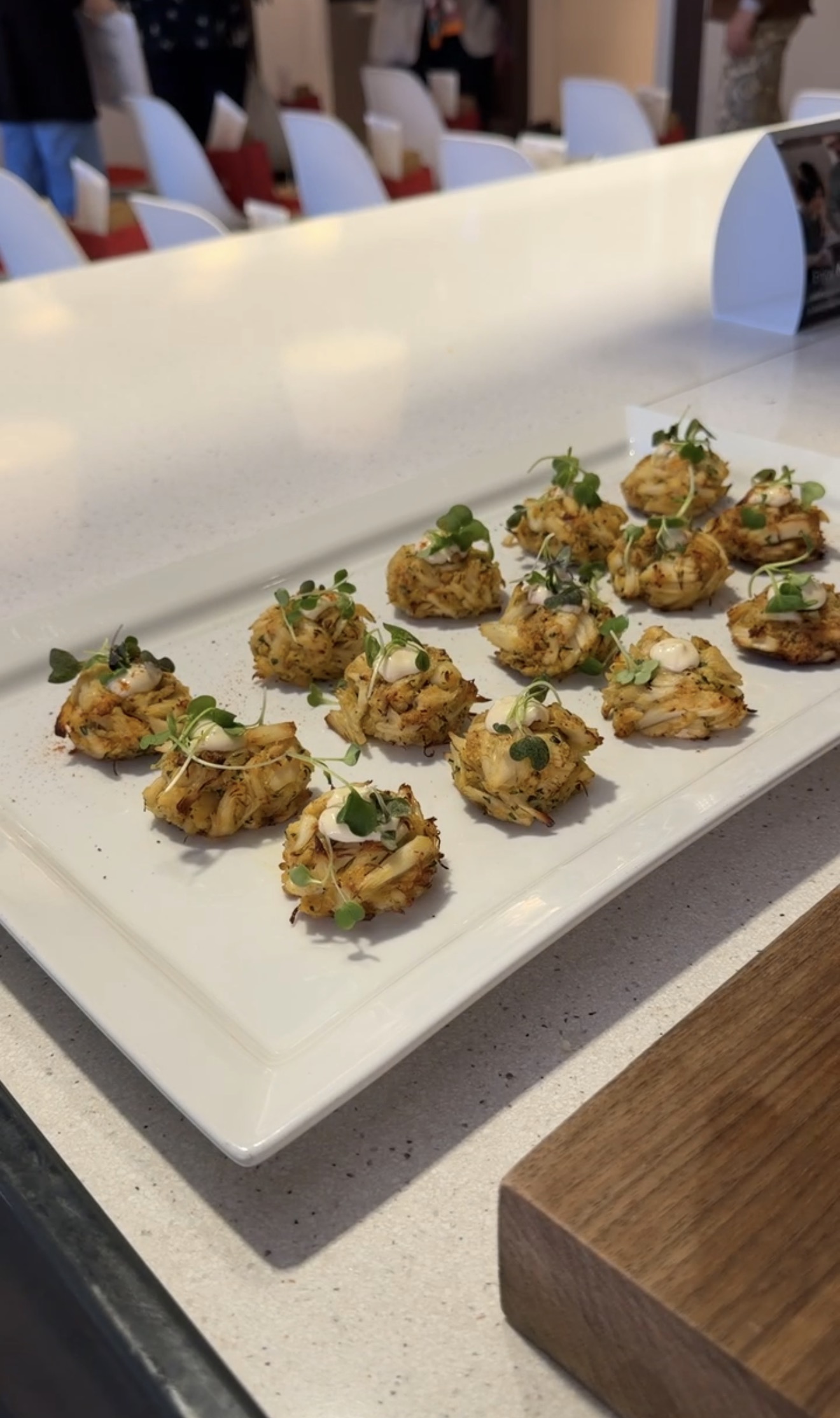 mini lump crab cakes