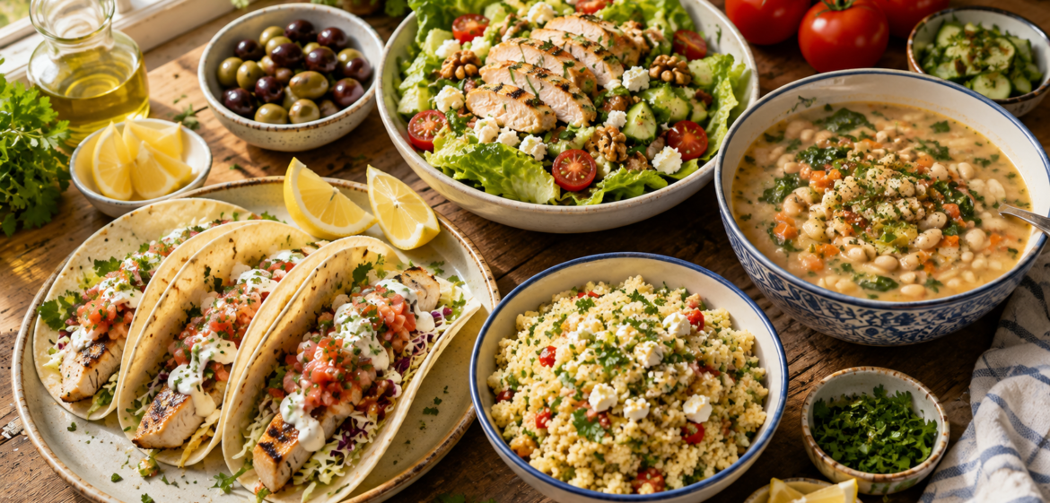 easy Mediterranean recipes
