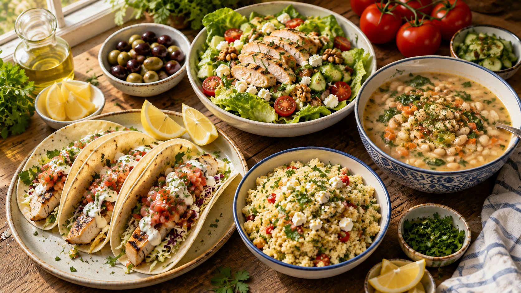 easy Mediterranean recipes
