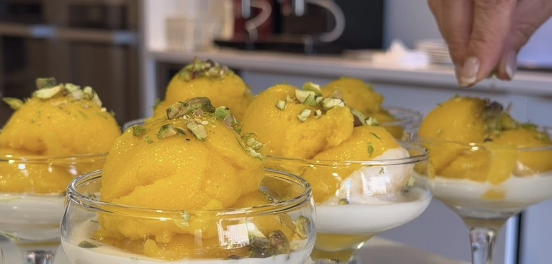 mango lime sorbet