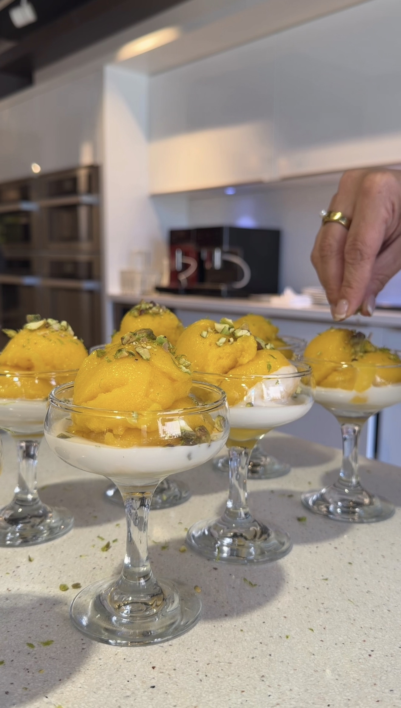 mango lime sorbet